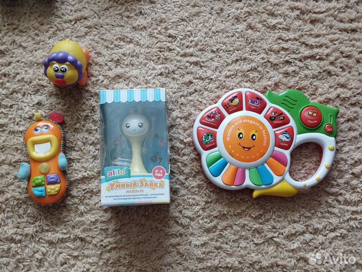 Музыкальные и развивающие игрушки пакетом