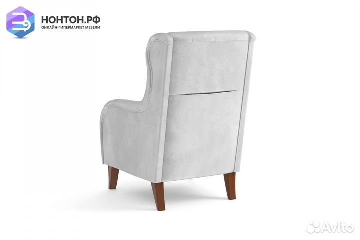 Кресло Амарант светло-серое