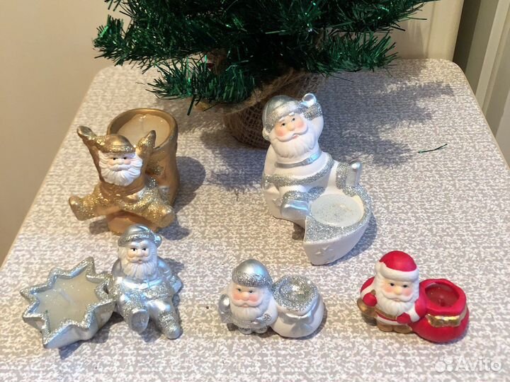 Новогодние подсвечники