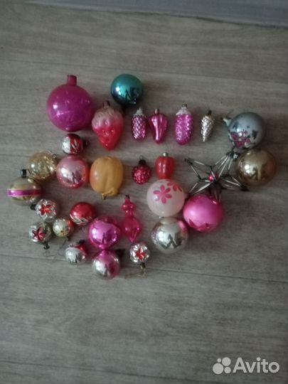 Елочные игрушки СССР
