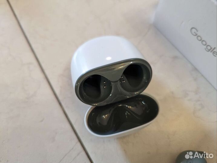 Google Pixel buds A-series dark olive