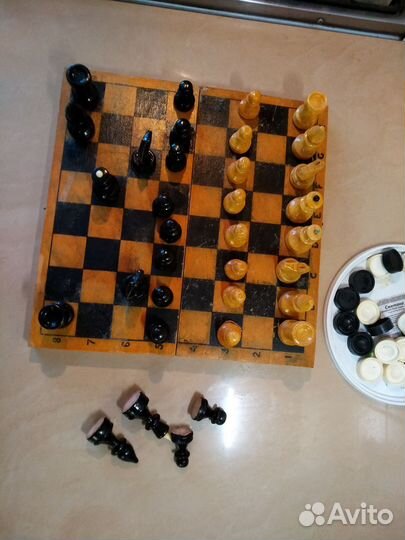 Шахматы деревянные большие СССР