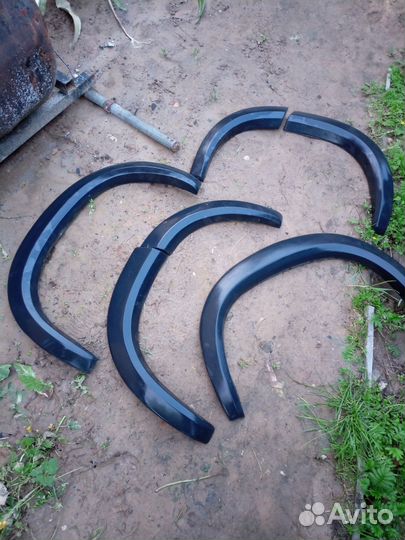 Расширители арок chevrolet niva