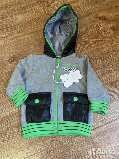 Толстовка на замке 62 68