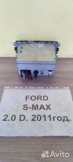 Магнитола vp6m2f-18c821-fd Ford S-Max, 2009г