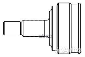 899037 шрус MB A W169/B W245 18CDI-2.0T 04-12 н