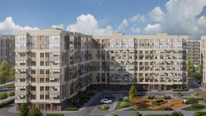 3-к. квартира, 89 м², 6/9 эт.