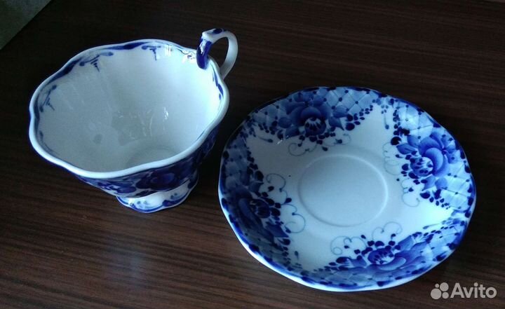Чайная пара. Гжель