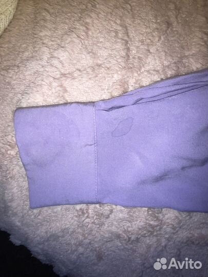 Рубашка фиолетовая оверсайз