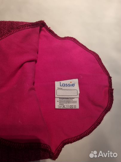 Комлект Lassie шапка шлем S 46-48 и варежки