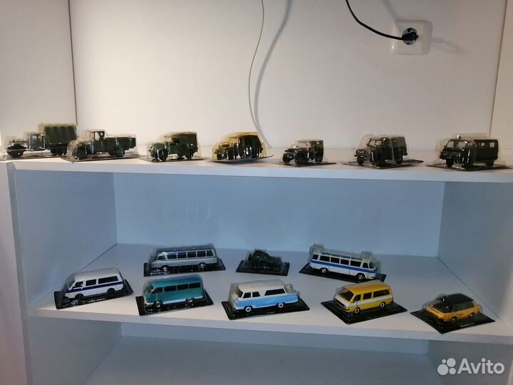 Коллекция моделей авто легенды СССР. 101