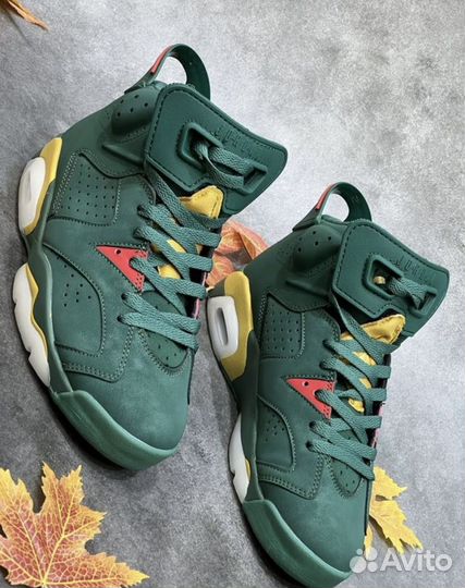 Кроссовки nike air jordan 6 retro travis scott