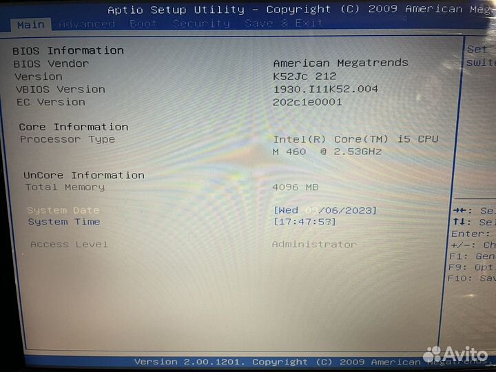 Ноутбук asus Pro5IJ