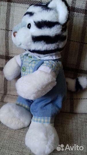 Мягкая игрушка. Тигрик альбинос. Новая