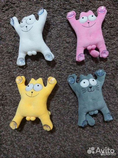 Кот саймона на стекло авто