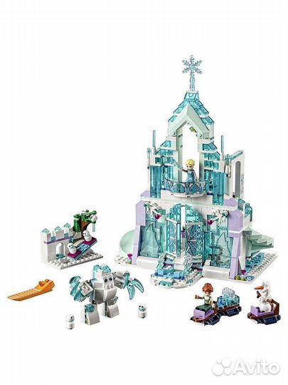 Волшебный ледяной замок Эльзы