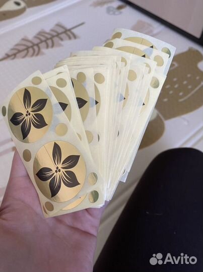 Наклейки в солярий