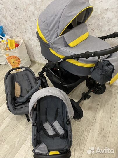 Коляска 3 в 1 Alis alvaro