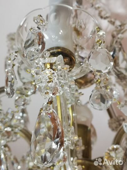 Люстра хрустальная Чехия