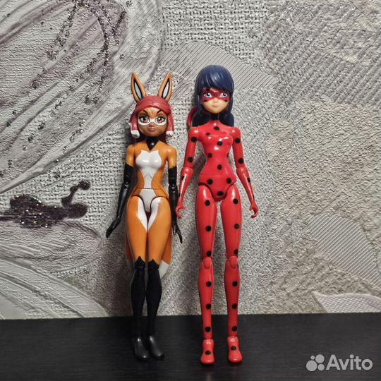 Фигурки Леди баг и Рина Руж