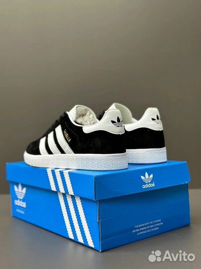 Кроссовки мужские Adidas Gazelle Black