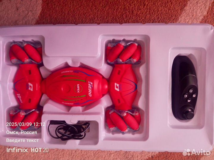 Машинка перевертыш на радиоуправлении