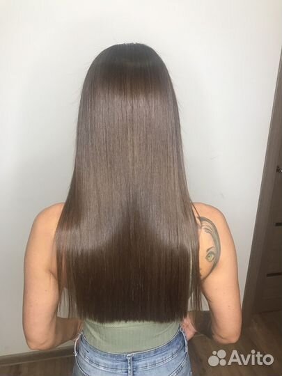 Кератиновое выпрямление