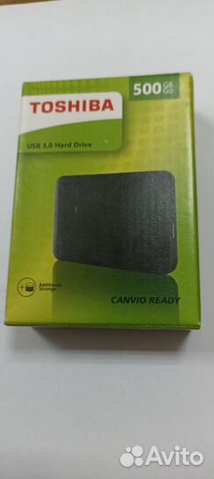 Внешний жесткий диск Toshiba 500Gb