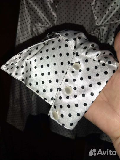 Блуза атласная