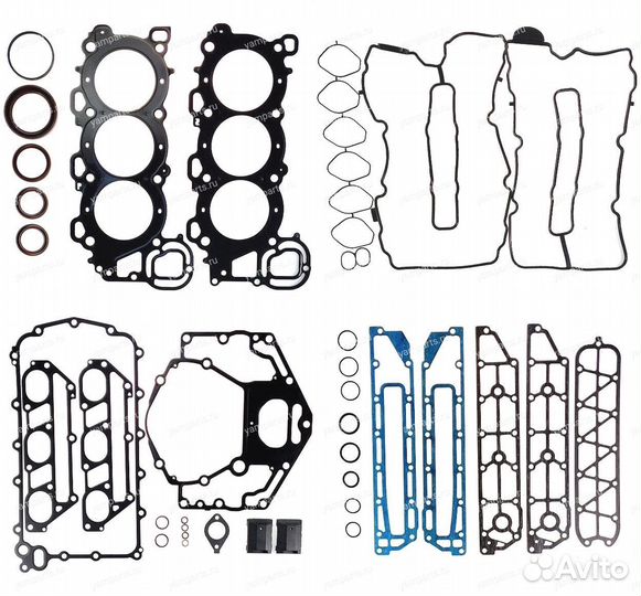 Комплект прокладок для двигателя Yamaha F200-F225