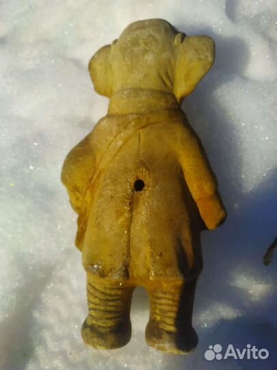 Довоенная игрушка слона