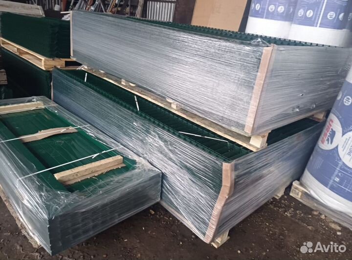 Забор из 3D сетки быстро