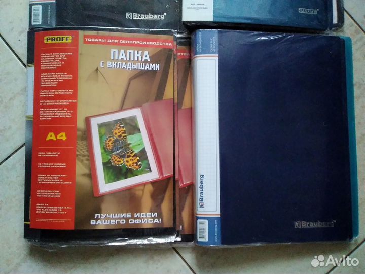 Папка с вкладышами А4. Новые