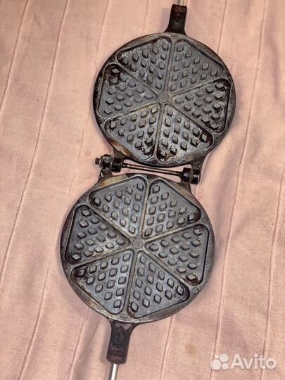 Формы для печенья и вафельница СССР