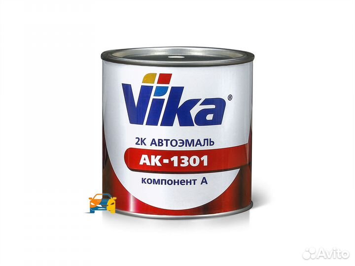 Краска Vika акрил (215 Желтовато-белая)