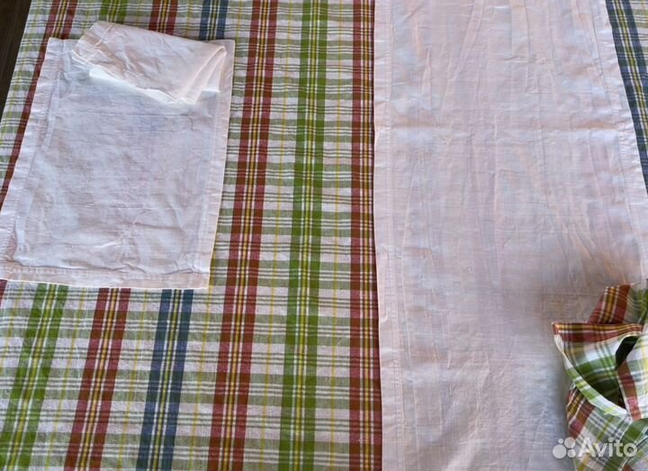Скатерти салфетки лен хлопок