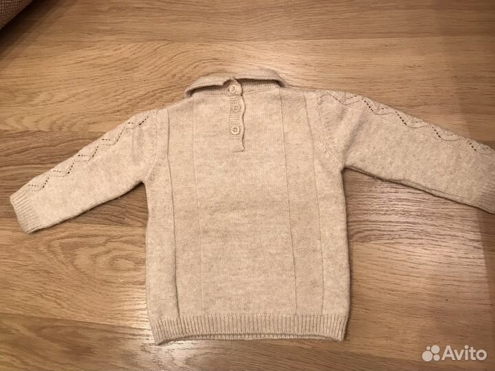 Вязаный костюм детский 86 размер