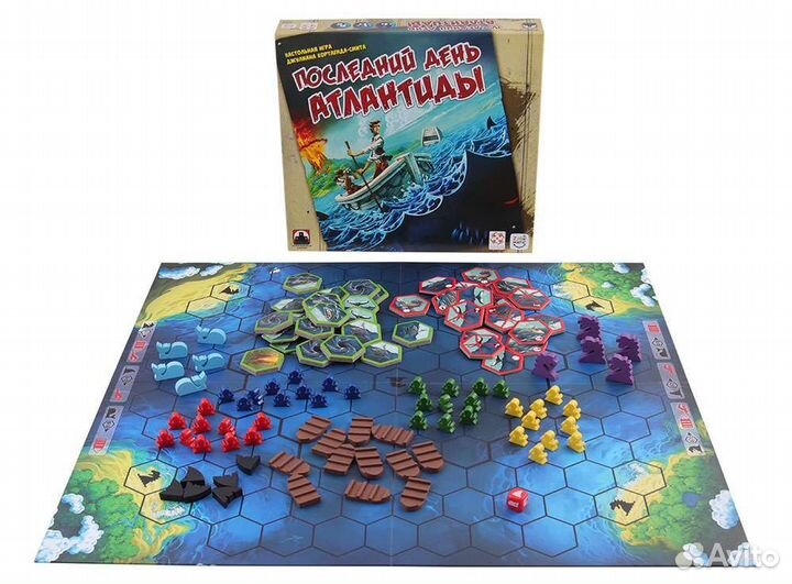 Настольная игра Последний день Атлантиды