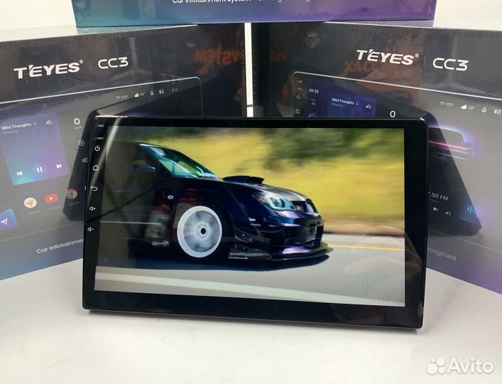 Магнитола на андройде Teyes 3/32 для Nissan