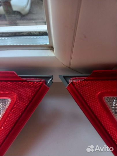 Задние фары на LADA vesta