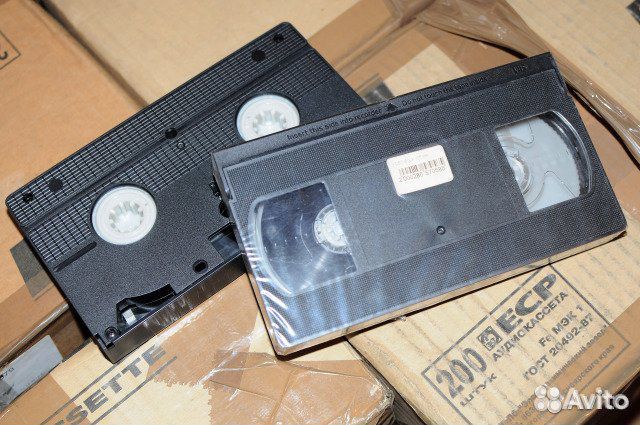 Кассеты vhs новые