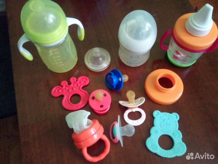 Бутылочки, соски, грызунки, ниблер, поильники