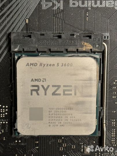 Компьютер Asrock b450 gaming + ryzen 5 3600