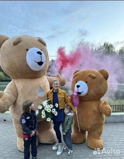 Белый мишка поздравление / ted