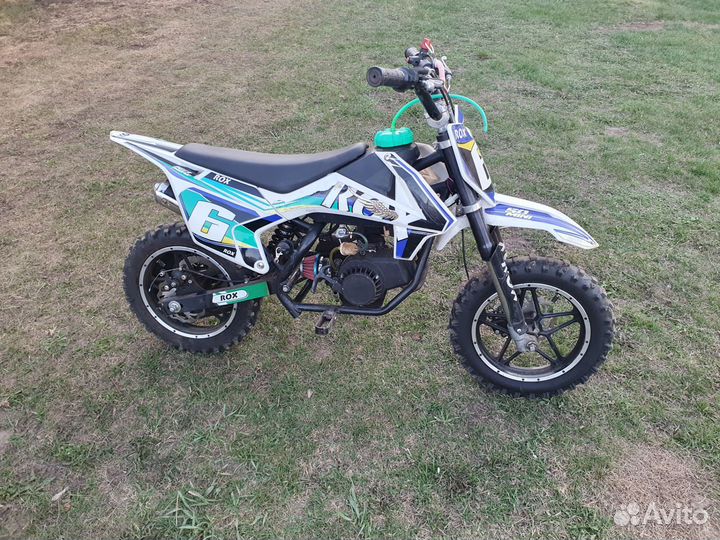 Детский питбайк с 5-12 лет Rox mini 50