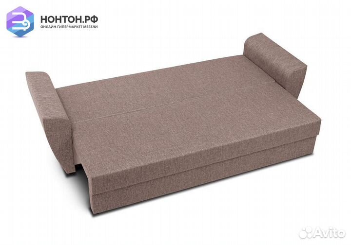 Диван еврокнижка Амстердам бежевый