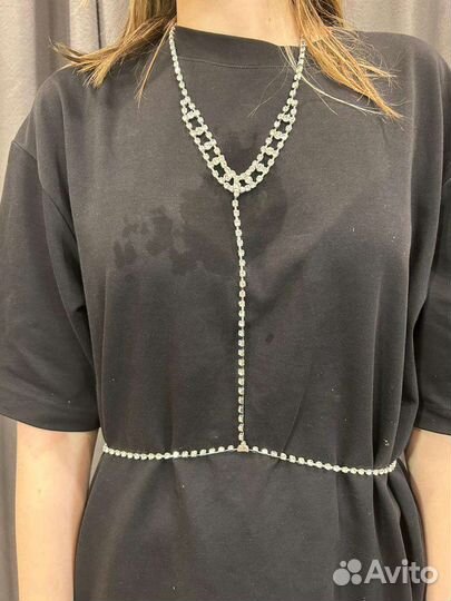 Бюстгалтер из страз