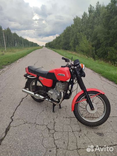 Мотоцикл Ява 350/638 люкс 12в 1988г