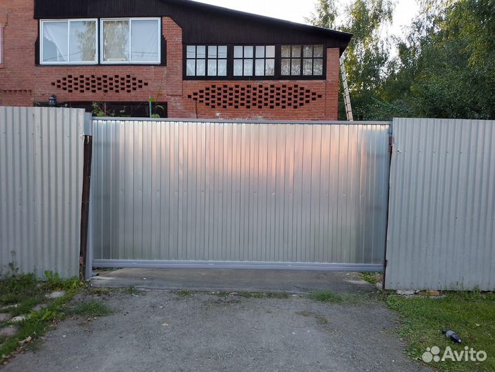 Откатные ворота под ключ с установкой