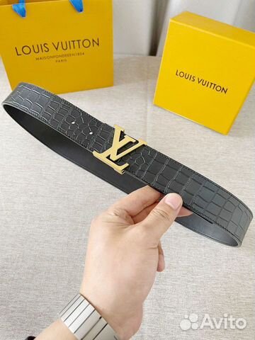 Кожаный ремень Louis Vuitton